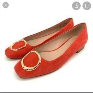 Something Navy Lily Orange Flats